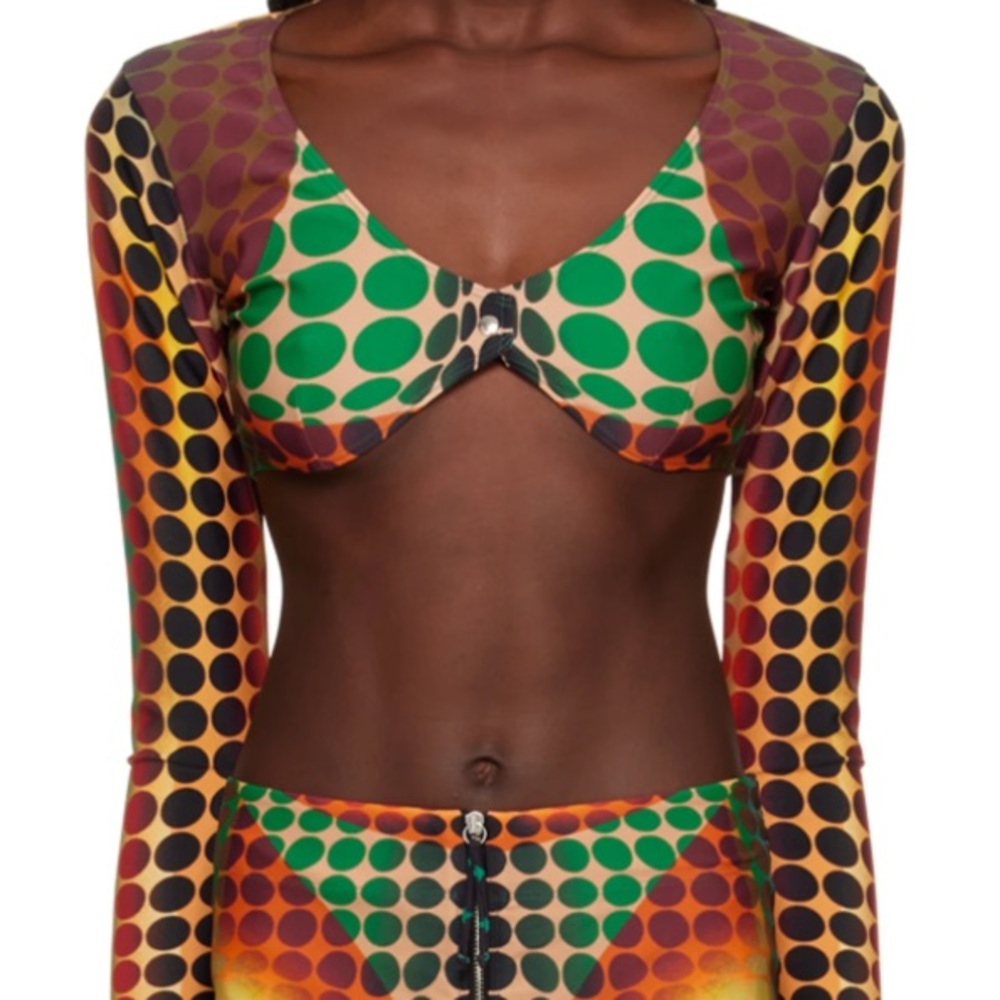 JPG BROWN DOT TOP ONLY
